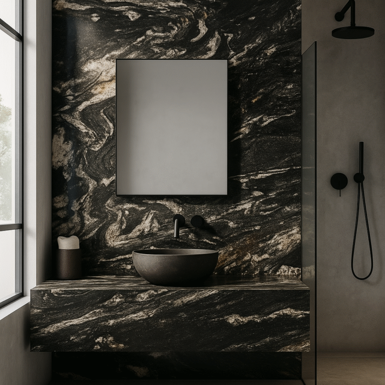 Titanium Gold Granite