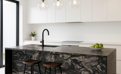 Forest Black Granite