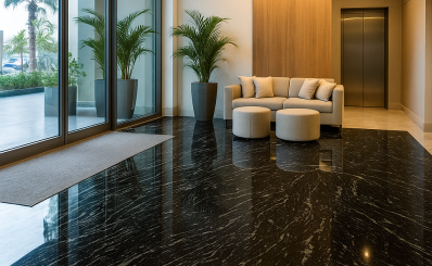 Black Markino Flooring