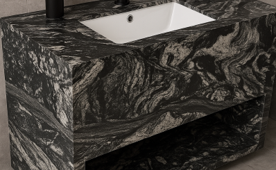 Forest Black Granite