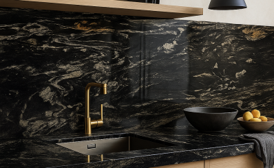 Titanium Gold Granite