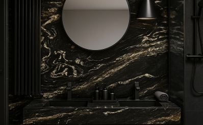 Titanium Gold Granite